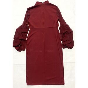 New Co Bella Dress. Feathered Back. Large